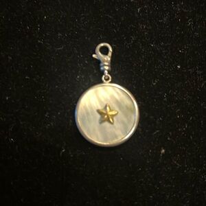 Silpada mother of pearl star charm
